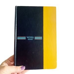 VTG National Velvet Classic Book Hardcover 1963 Edition Shelfie Horse OS Vintage